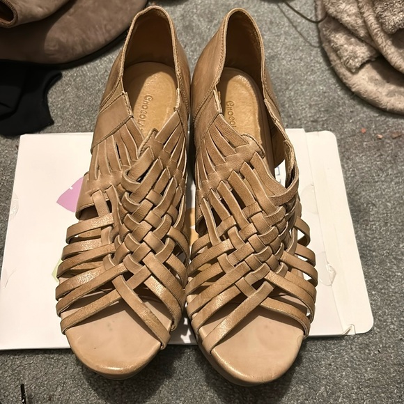Nordstrom Wedge Sandal (Chocolat Blu). - Picture 1 of 3
